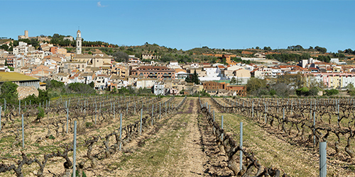 borgo italiano in collina